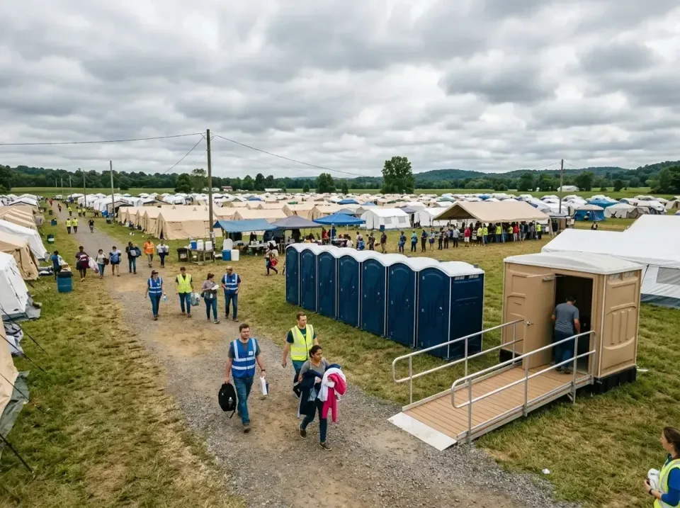 disaster-relief-camp-restrooms-010 — frequently asked questions, Dumpster & Portable Bathrooms Rental in Amity Gardens, PA